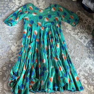 Santa Fe broomstick dress